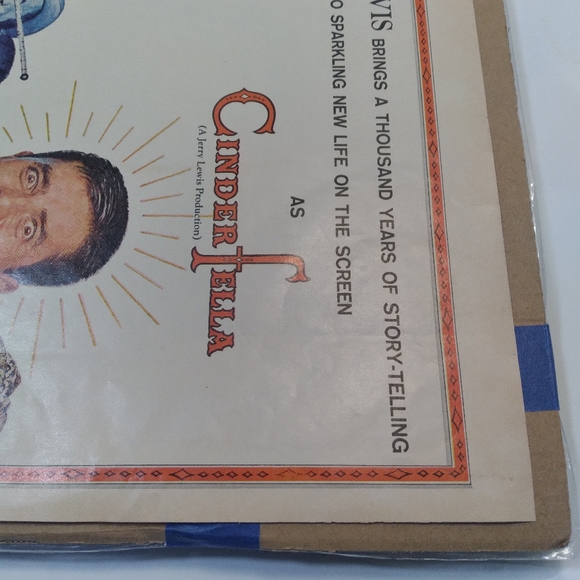 1960 Movie Ad - Cinderfella- Jerry Lewis, Judith Anderson, Ed Wynn... - Picture 3 of 15